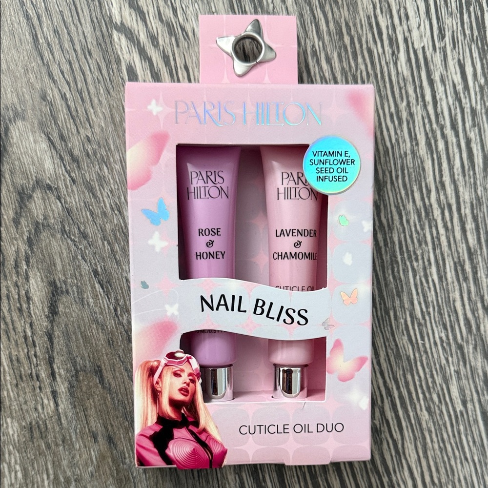 Paris Hilton Nail Bliss Cuticle Oil Duo - Pink and Purple